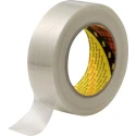 3M Transparent Scotch Packing Tape 50 m x 25 mm Polyethylene Rubber Resin High Tensile Strength 8956 IN 25X50