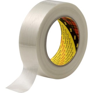 3M Transparent Scotch Packing Tape 50 m x 25 mm Polyethylene Rubber Resin High Tensile Strength 8956 IN 25X50
