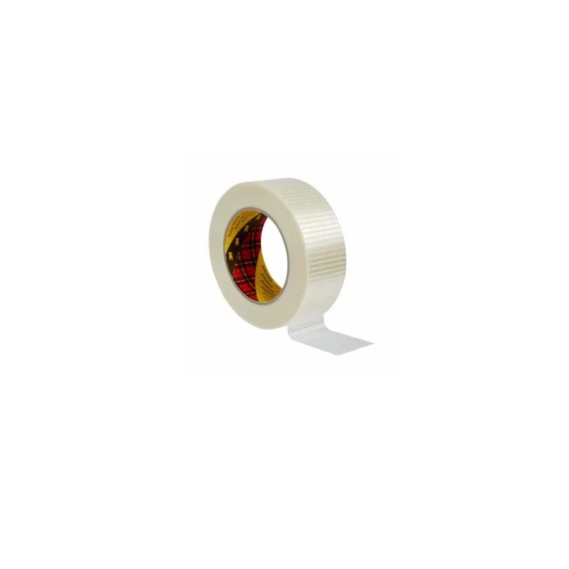 3M Transparent Scotch Packing Tape 50 m x 25 mm Polyethylene Rubber Resin High Tensile Strength 8956 IN 25X50