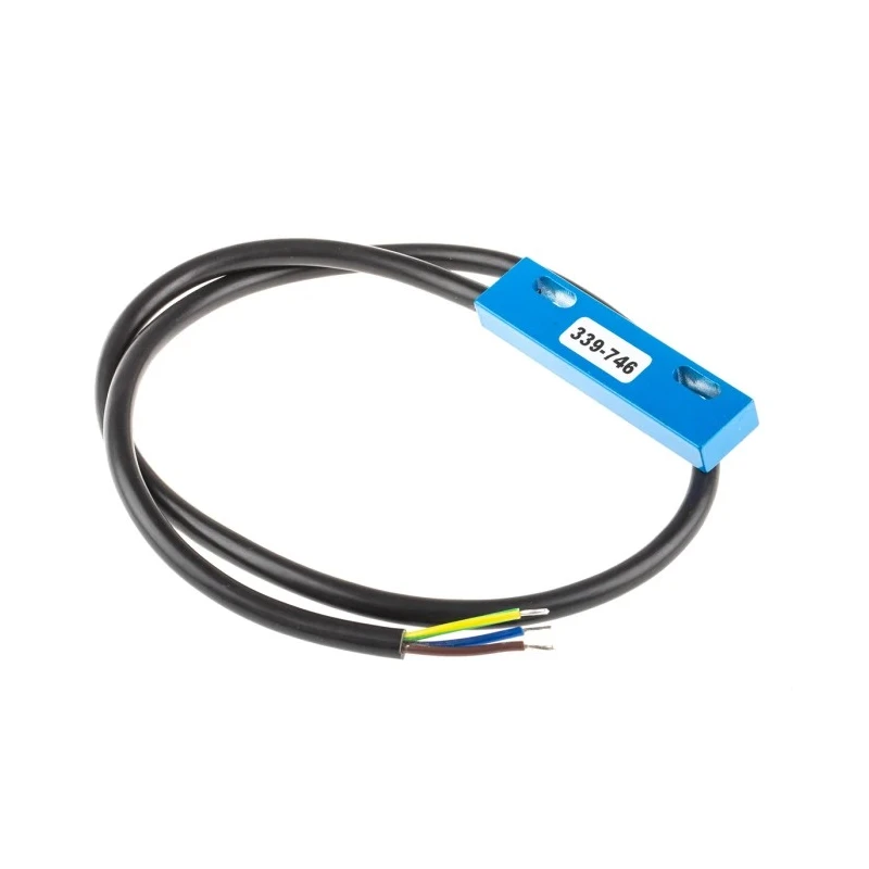 RS PRO Aluminium Proximity Switch Rectangular 400V AC 0.5A Screw Mount 339-746
