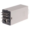 Omron DIN Rail Timer Relay 4-Contact 24V AC, 125V DC, 0.1–3 min ON Delay, 4PDT H3Y-4 AC24 3M
