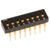 Omron Slide Rotary Coded DIP Switch Through Hole A6D-8100, Low Profile, Slide Actuator, Gold-Plated Contacts