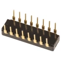 Omron Slide Rotary Coded DIP Switch Through Hole A6D-8100, Low Profile, Slide Actuator, Gold-Plated Contacts