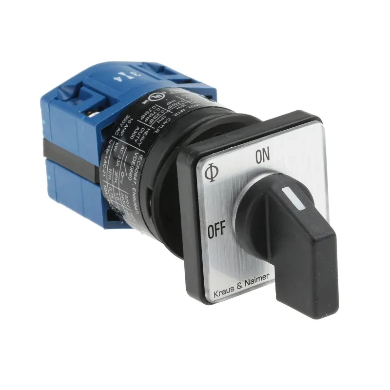 Kraus & Naimer Rotary Knob Actuator, 2 Position, 10A, 690V, IP40, Panel Mount CG4.A291/GBA121.EF
