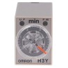 Omron DIN Rail Timer Relay 4-Contact, 100 - 120V AC, 125V DC, 0.2 - 5 min ON Delay, 4PDT, IP40 H3Y-4 100-120VAC 5M