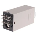 Omron DIN Rail Timer Relay 4-Contact, 100–120V AC, 125V DC, 0.2–5 min ON Delay, 4PDT, IP40 H3Y-4 100-120VAC 5M