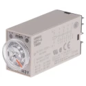 Omron DIN Rail Timer Relay 4-Contact, 100–120V AC, 125V DC, 0.2–5 min ON Delay, 4PDT, IP40 H3Y-4 100-120VAC 5M