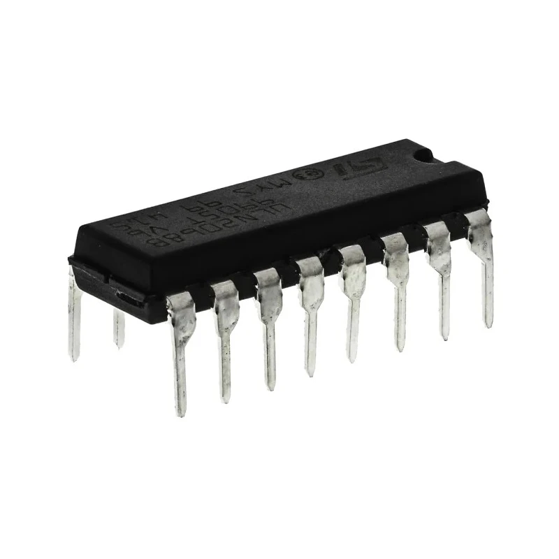 STMicroelectronics 4-Channel Darlington Transistor Array, NPN, 500 mA 50 V, 16-Pin PDIP ULN2068B
