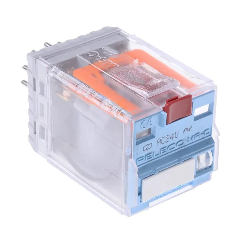 Releco PCB Power Relay 24V AC Coil 10A Switching Current 3PDT Plug-In MRC Series C3-A30X / AC 24 V