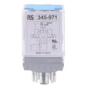 Releco PCB Power Relay 24V AC Coil 10A Switching Current 3PDT Plug-In MRC Series C3-A30X / AC 24 V