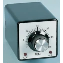 Tempatron 2B Series Timer Relay, 2-Contact, 12 V DC/AC, 1.5–30 min, DPDT Switch, IP40, 10A, 8-Pin 2BDE30MLP12VDC