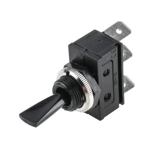 Arcolectric (Bulgin) Ltd Toggle Switch Panel Mount SPDT On-Off-On Tab Terminal 250V AC C1720HOAAG