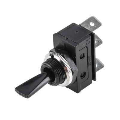 Arcolectric (Bulgin) Ltd Toggle Switch Panel Mount SPDT On-Off-On Tab Terminal 250V AC C1720HOAAG