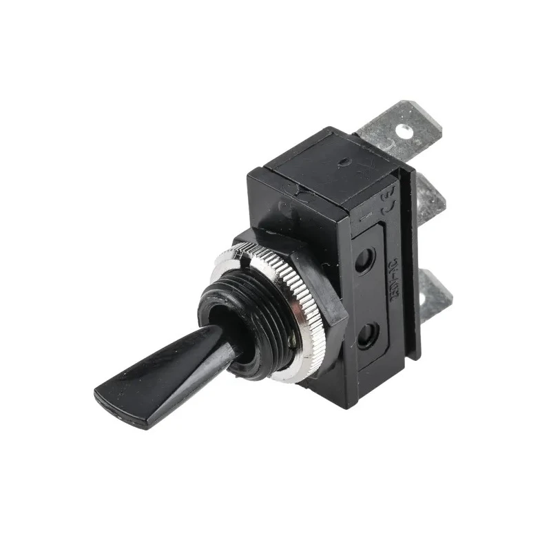 Arcolectric (Bulgin) Ltd Toggle Switch Panel Mount SPDT On-Off-On Tab Terminal 250V AC C1720HOAAG