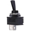 Arcolectric (Bulgin) Ltd Toggle Switch Panel Mount SPST On-Off 16A 250V AC Tab Terminal IP40 Polycarbonate C1700HOAAG