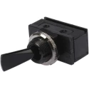 Arcolectric (Bulgin) Ltd Toggle Switch Panel Mount SPST On-Off 16A 250V AC Tab Terminal IP40 Polycarbonate C1700HOAAG