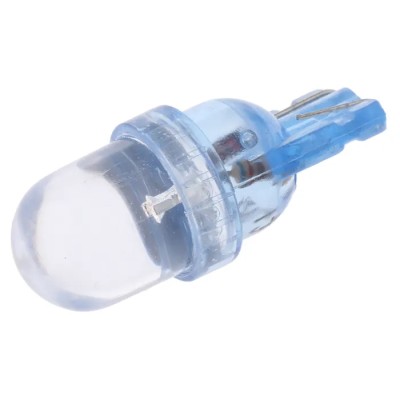 JKL Components Blue Indicator Lamp 12V DC Wedge Base 10 mm Diameter LE-0503-03B