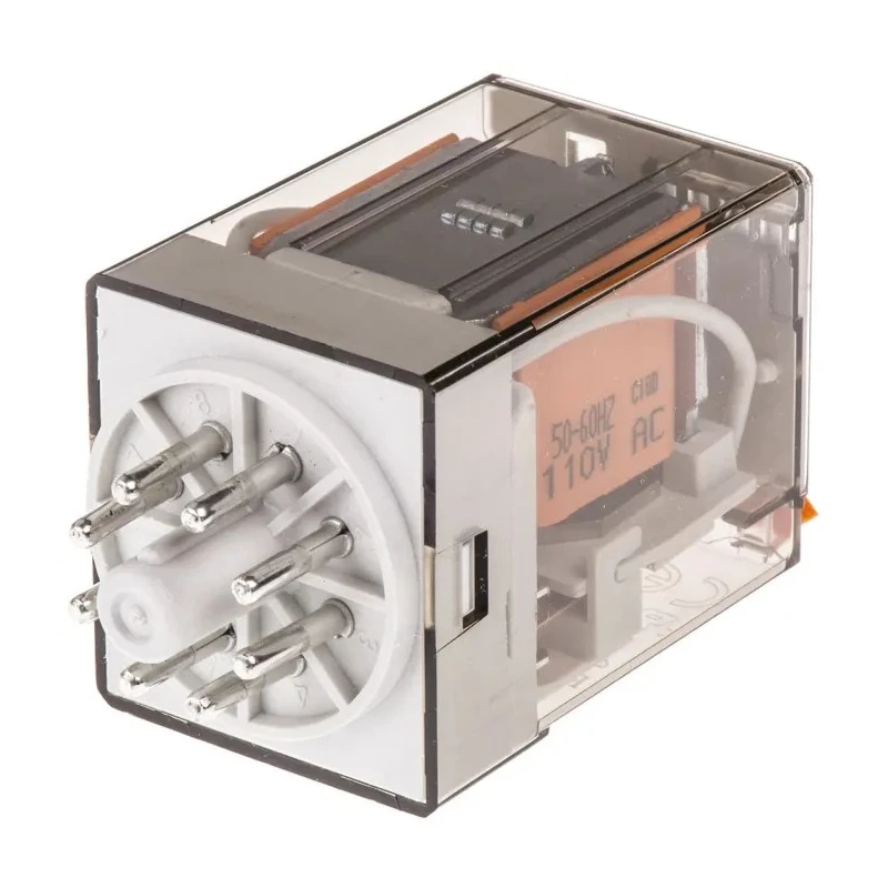 Finder Power Relay 110V AC Coil 10A DPDT PCB Pin 400V AC 60.12.8.110.0040