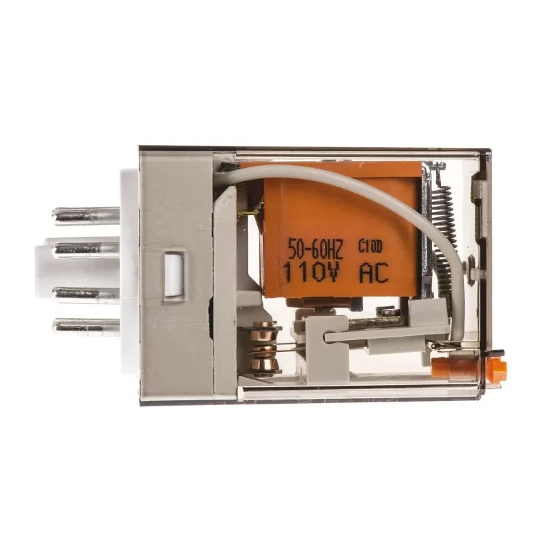 Finder Power Relay 110V AC Coil 10A DPDT PCB Pin 400V AC 60.12.8.110.0040