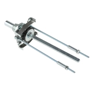 NSF Rotary Switch Shaft Assembly MU457848FPA(MA) for MU-MA Series, 12 Positions, 30° Throw, Shaft Length 0.41mm