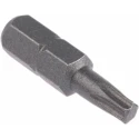 RS PRO Screwdriver Bit T20 Hex Drive 6.35 mm Tip Chrome Vanadium Steel 25 mm Length 1 Pc 619-733