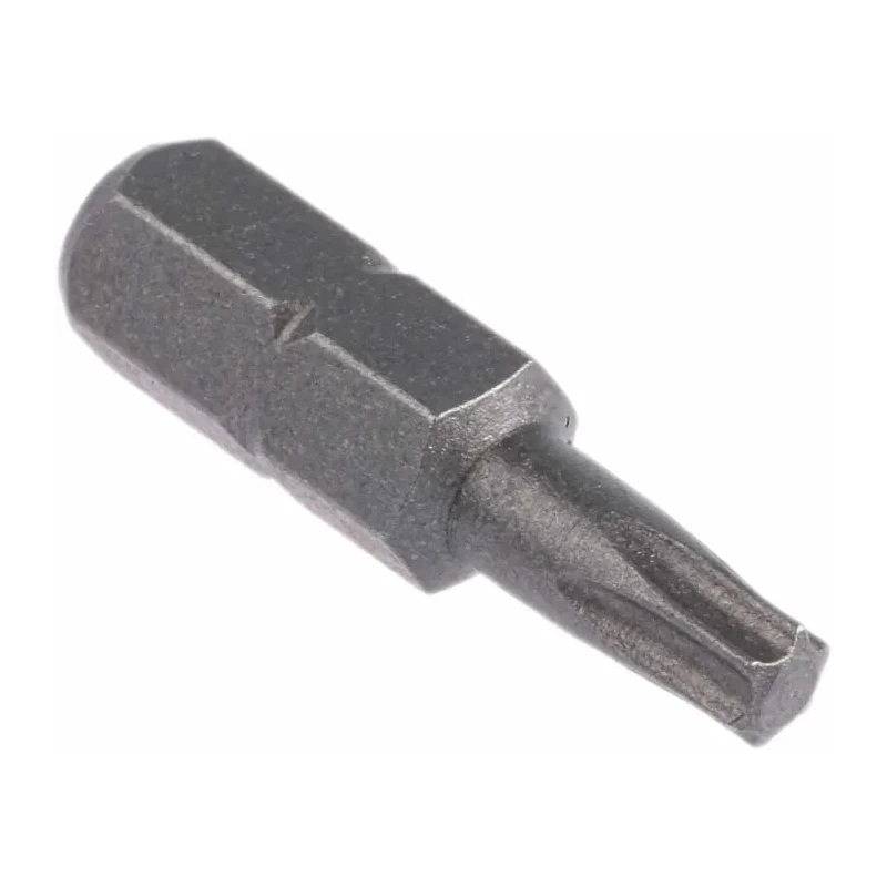 RS PRO Screwdriver Bit T20 Hex Drive 6.35 mm Tip Chrome Vanadium Steel 25 mm Length 1 Pc 619-733