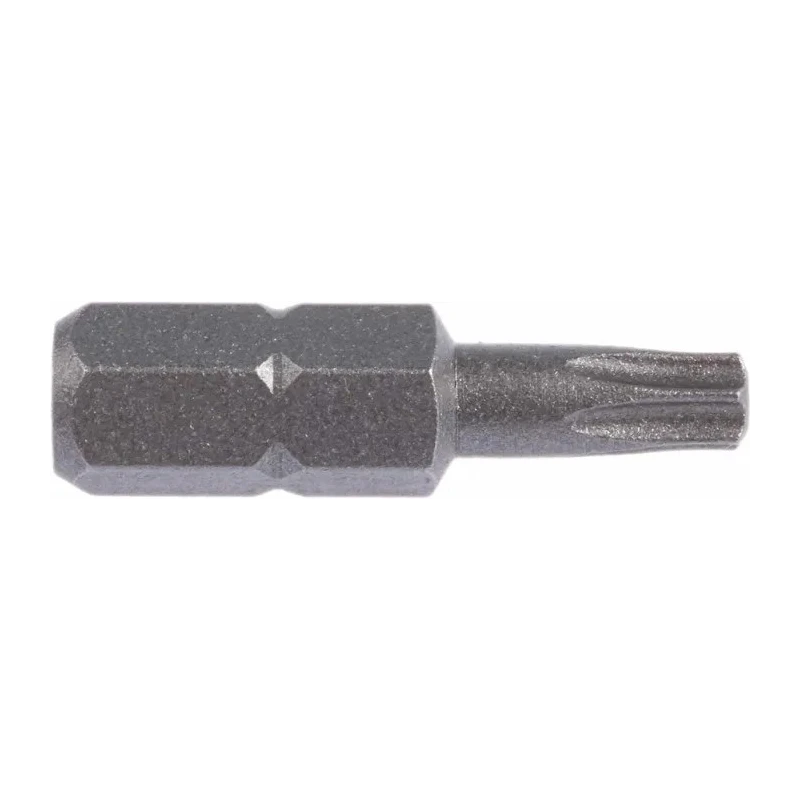 RS PRO Screwdriver Bit T20 Hex Drive 6.35 mm Tip Chrome Vanadium Steel 25 mm Length 1 Pc 619-733