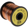 RS PRO Enamelled Copper Wire, 0.78 mm OD, 0.71 mm Cross Sectional Area, 120 m Reel, 155°C, Single Core 357-766