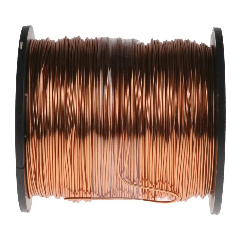 RS PRO Enamelled Copper Wire, 0.78 mm OD, 0.71 mm Cross Sectional Area, 120 m Reel, 155°C, Single Core 357-766