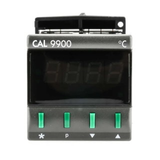 CAL PID Temperature Controller, 2 Output Relay, 115V AC, 5A, LED Display, IP54, 48x48mm, 991.11C