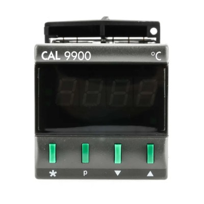 CAL PID Temperature Controller, 2 Output Relay, 115V AC, 5A, LED Display, IP54, 48x48mm, 991.11C