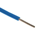 RS PRO RIGID BU Series Blue Hook Up Wire 15 AWG 1 x 1.38 mm 100 m Polyvinyl Chloride 358-983