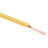 RS PRO H05V-K Series Yellow Equipment Wire, 18 AWG, 24 x 0.2 mm Copper Strands, PVC Insulation, 100 m Reel, 500V 361-709