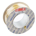 RS PRO H05V-K Series Yellow Equipment Wire, 18 AWG, 24 x 0.2 mm Copper Strands, PVC Insulation, 100 m Reel, 500V 361-709