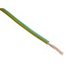 RS PRO H05V-K Series Yellow, Green Hook Up Wire 17 AWG 100 m Polyvinyl Chloride 361-743