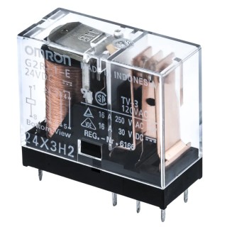 Omron PCB Power Relay 24V DC Coil 16A SPDT G2R-1-E DC24