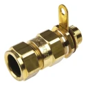 Peppers Black Brass Cable Gland M20 Thread 15.5–21.1 mm Range IP66 ATEX E1WFK2/20/M20