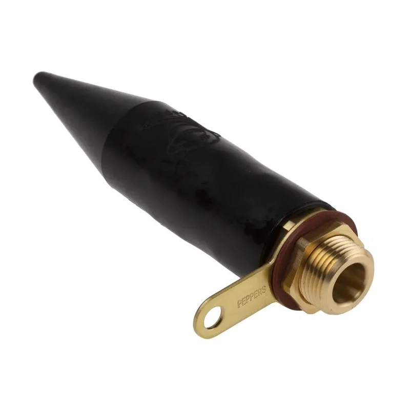 Peppers Black Brass Cable Gland M20 Thread, 11.5–16 mm Range, IP66 ATEX E1WFK2/20S/M20