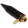 Peppers Black Brass Cable Gland M20 Thread, 11.5 - 16 mm Range, IP66 ATEX E1WFK2/20S/M20
