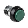 ITW Switches Push Button Switch Momentary, Panel Mount, SPDT, Green, 22 mm Cutout, IP67, 250V AC, 10A, 76-9420/439088G