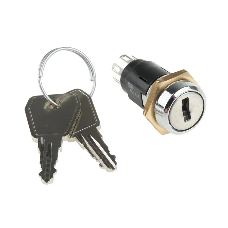 Lorlin Key Switch DPCO 5A 2-Way Common-Key SRL5JS2850
