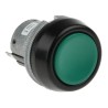 ITW Switches Momentary Panel Push Button Switch 22 mm Cutout, SPDT, Clear LED, IP67, Green, 250 V AC 10A 76-9410/439088G