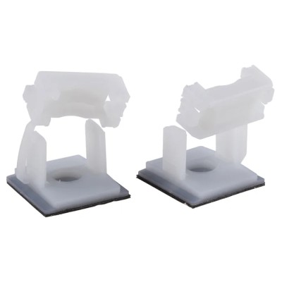 Thomas & Betts Cable Tie Mount, Self-Adhesive, Polyamide 66, 24mm x 24mm, Natural, -40°C to 85°C, TC5350A