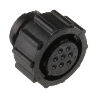 TE Connectivity Circular Connector Plug, Female, 8 Contacts, Cable Mount, Standard Size, IP67, CPC Series, 250V 205838-1