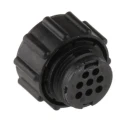 TE Connectivity Circular Connector Plug, Female, 8 Contacts, Cable Mount, Standard Size, IP67, CPC Series, 250V 205838-1