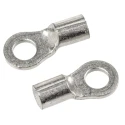 TE Connectivity Solistrand Uninsulated Crimp Ring Terminal, M2.5 Stud, 22–16 AWG, Grey, 34104