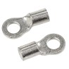 TE Connectivity Solistrand Uninsulated Crimp Ring Terminal, M2.5 Stud, 22 - 16 AWG, Grey, 34104