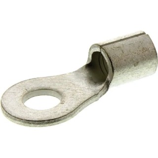 TE Connectivity Solistrand Uninsulated Ring Terminal M10 Stud Size 2 AWG Copper Tin-Plated 160002