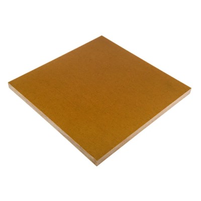 Tufnol Brown Synthetic Resin Bonded Fabric Plastic Sheet, Phenolic Resin, Weave Cotton, 285 mm x 285 mm x 16 mm 374-446