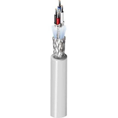 Belden Multi-Core Industrial Cable, 2 Pairs, 4 Cores, 0.5 mm², 100m, Low Smoke Zero Halogen, Green Sheath YE00906